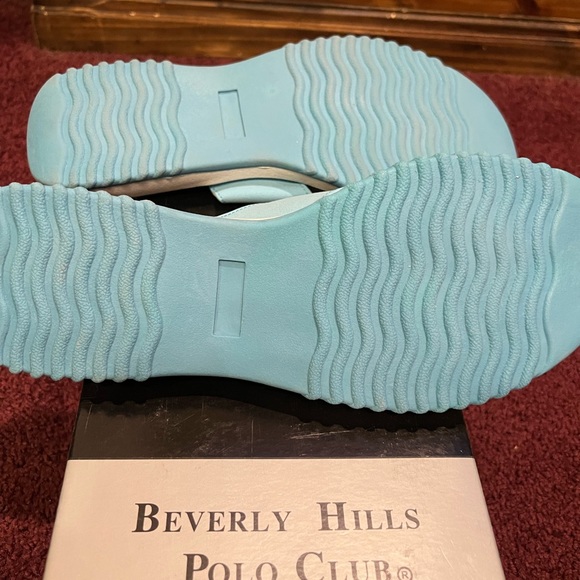 Polo size 10 women’s sandal (Blue). - Picture 3 of 3